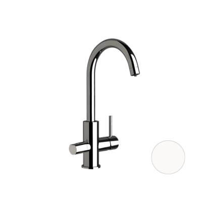 Cмеситель для кухни Remer X Style N792DWBO, белый матовый