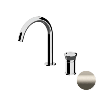 Смеситель для раковины Remer Element ET57XV, сталь