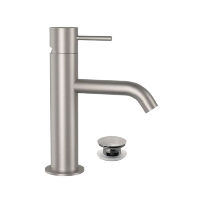 Смеситель для раковины Remer X Style INOX SSX10B, нержавеющая сталь