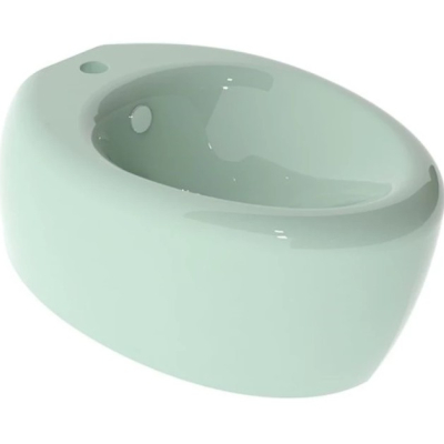 Биде подвесное GSG Ceramic Design Touch TOBISO024, бирюзовый глянцевый
