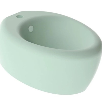 Биде подвесное GSG Ceramic Design Touch TOBISO025, бирюзовый матовый