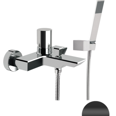 Смеситель для ванны Remer Edge EG502NO, черный
