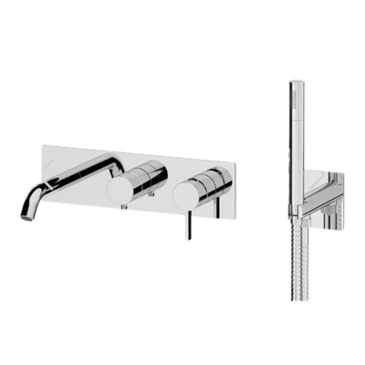 Смеситель для ванны Remer Metrica MC53D2
