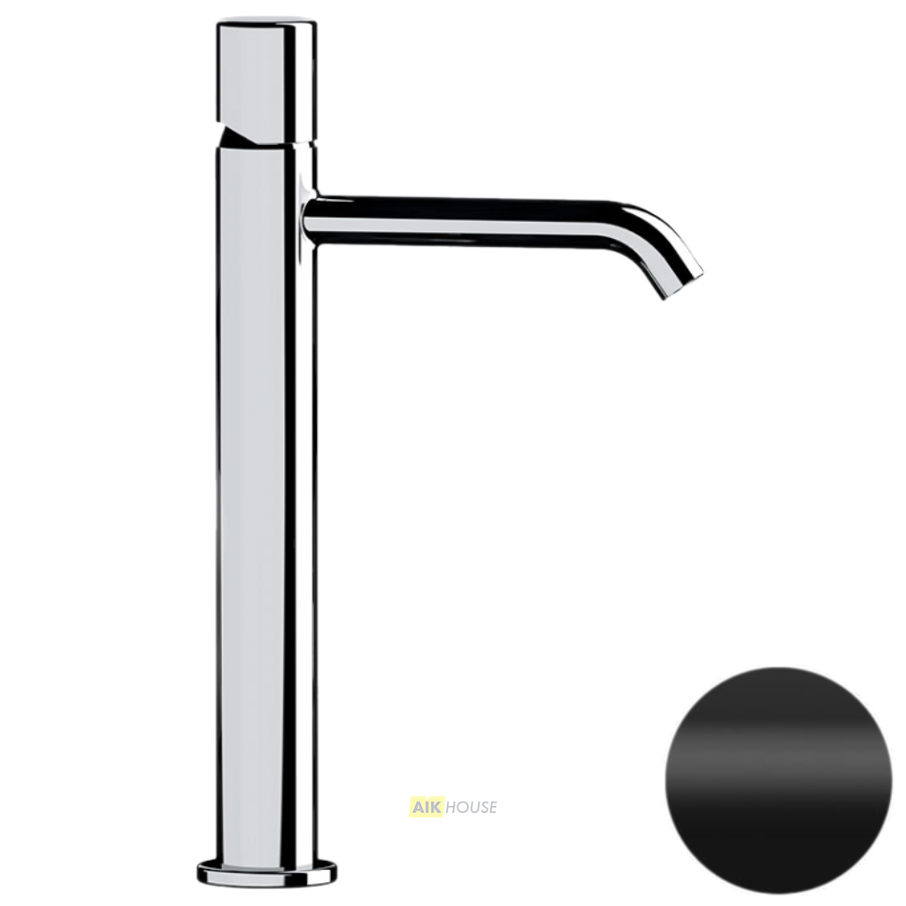 Смеситель для раковины Daniel Trilogy TG607B15, чёрный матовый