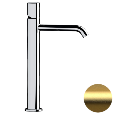 Смеситель для раковины Daniel Trilogy TG607BDP, золото