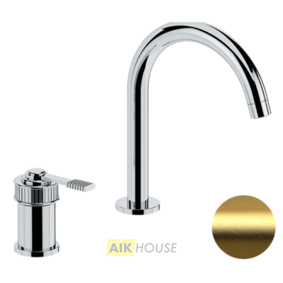 Смеситель для раковины Remer Atelier AL57BG, золото