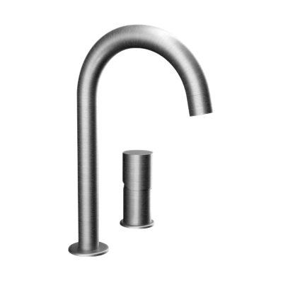Смеситель для раковины Remer Edge EG557NP, никель брашированный