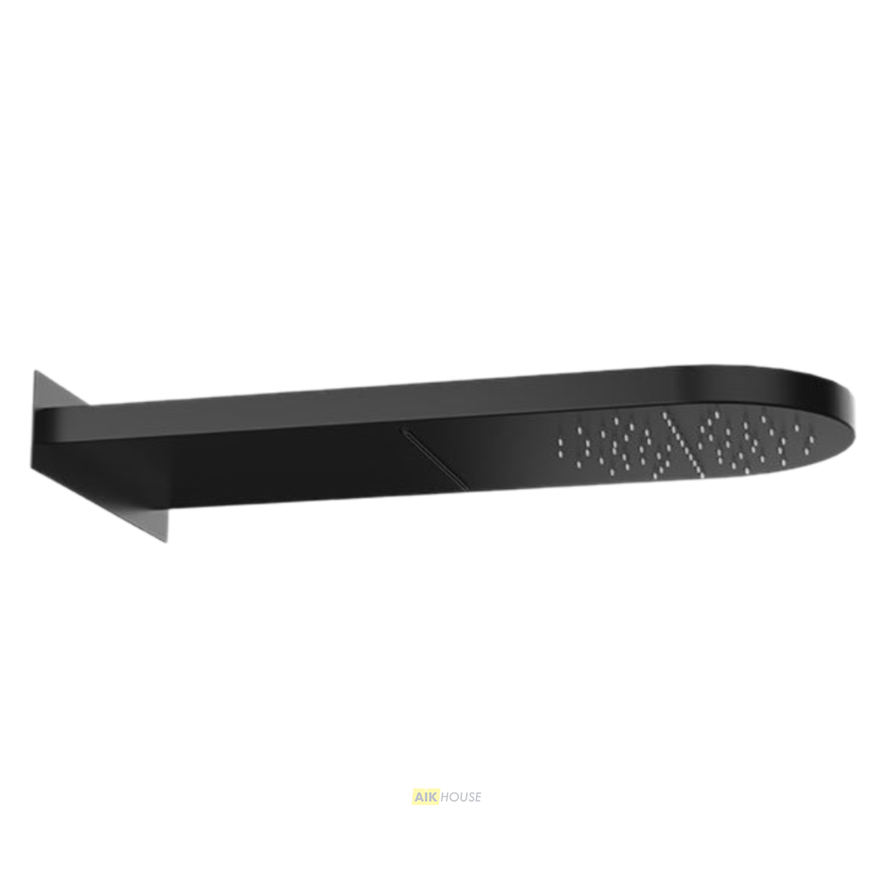 Верхний душ настенный 50x20 см Remer 350MMCANOX, черный матовый