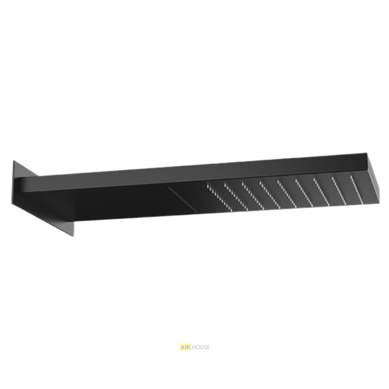 Верхний душ настенный 50x20 см Remer 350SSCANOX, черный матовый