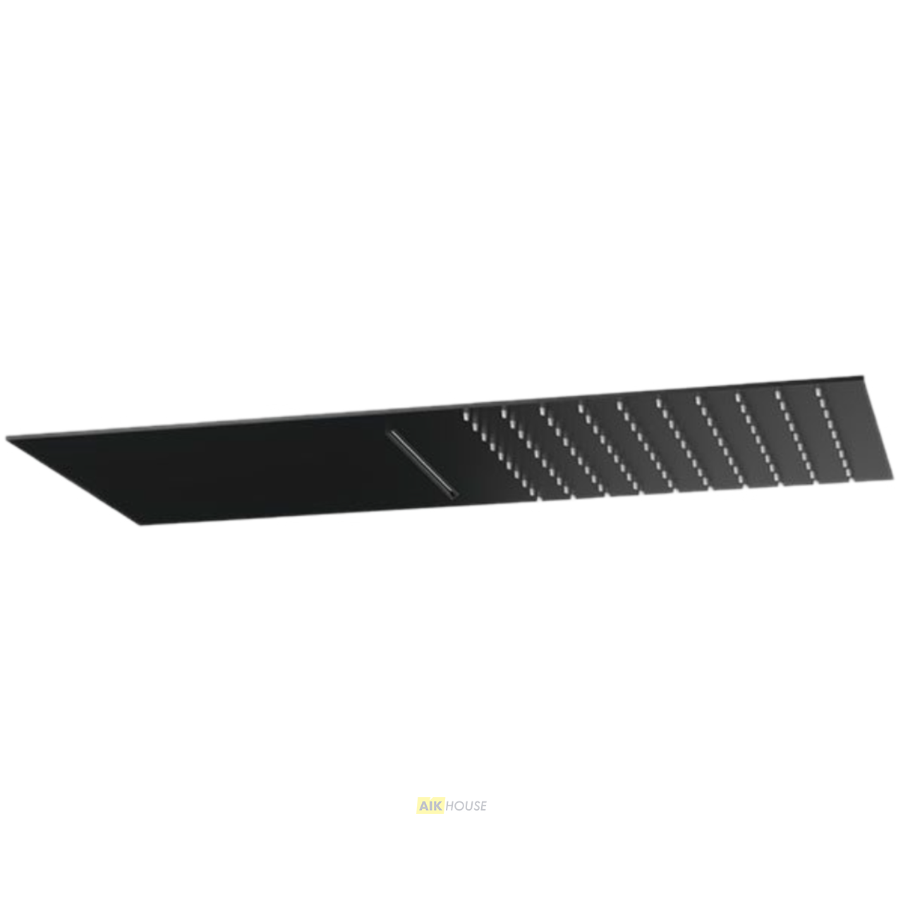 Верхний душ настенный 50x25 см Remer 350UFCANOX, черный матовый