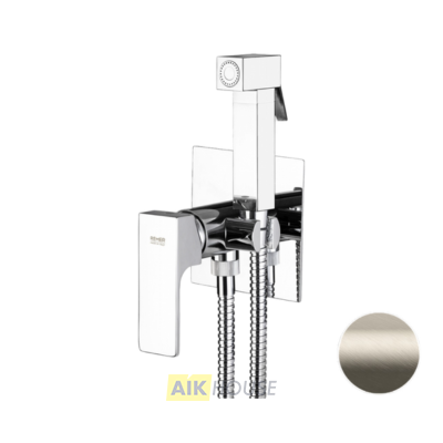Гигиенический душ со смесителем Remer Absolute AU65XV, сталь