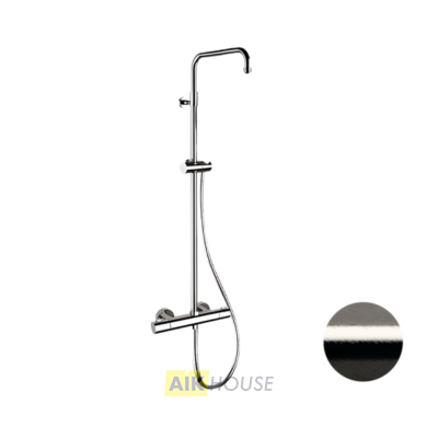 Душевая система термостатическая Remer Elegance EQ32ASSDNP, никель брашированный