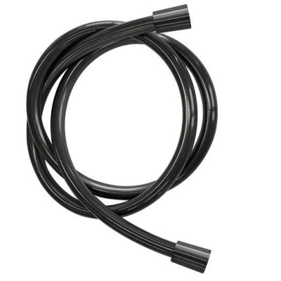 Шланг для душа ПВХ 150 см Remer 332CN2G150CFP, черный брашированный хром