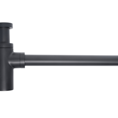 Сифон для раковины Gid G-74BL  75503S черный матовый