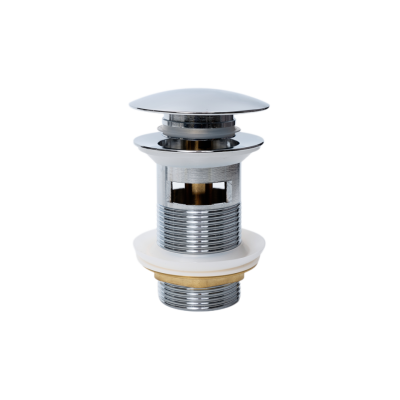 Донный клапан Gid  с переливом Ch100-1 73303K хром 7x7x10