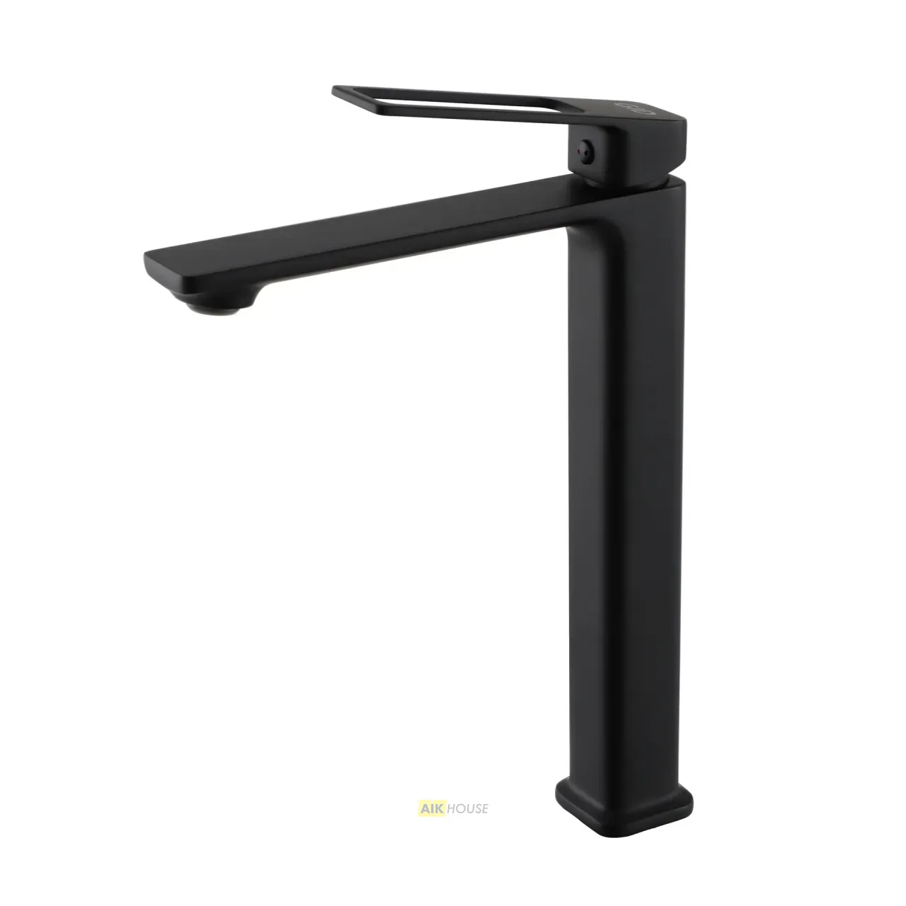 Смеситель высокий для раковины Gid Niagara L057-BM-D L057BMD черный матовый