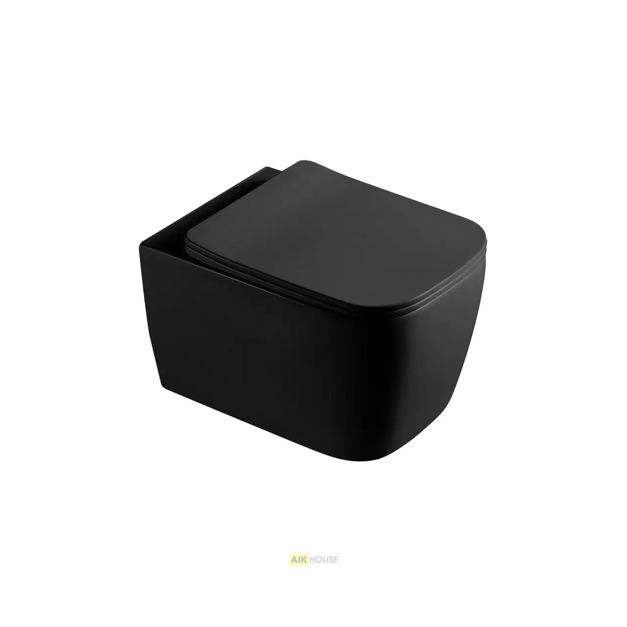 Унитаз подвесной Gid Tr2140Bm 62255Y черный матовый 51x35x37.5