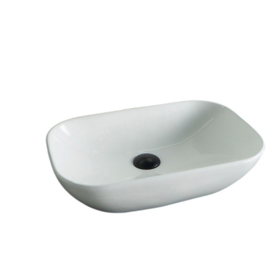 Раковина Gid N9447 51157 накладная белая 51x34x13