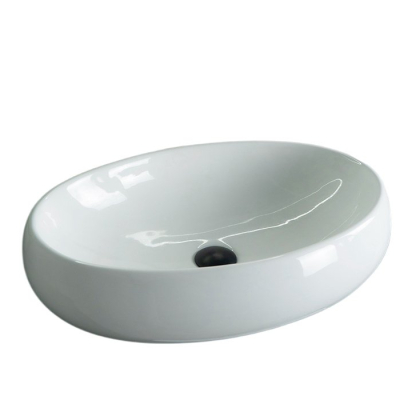 Раковина Gid N9030a 51114 накладная белая 60x41x15