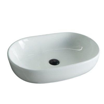 Раковина Gid N9026a 51112 накладная белая 60x40x15