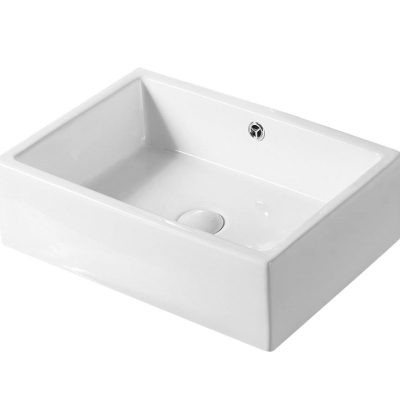 Раковина Gid N9129 51125 накладная белая 51x38x15