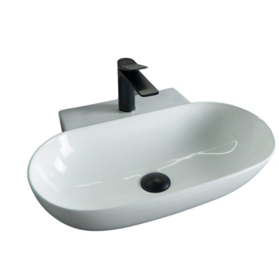 Раковина Gid N9234 51133 накладная белая 56x39x12.5