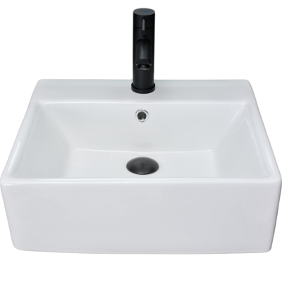 Раковина Gid N9145 51214 накладная белая 45.5x40x15