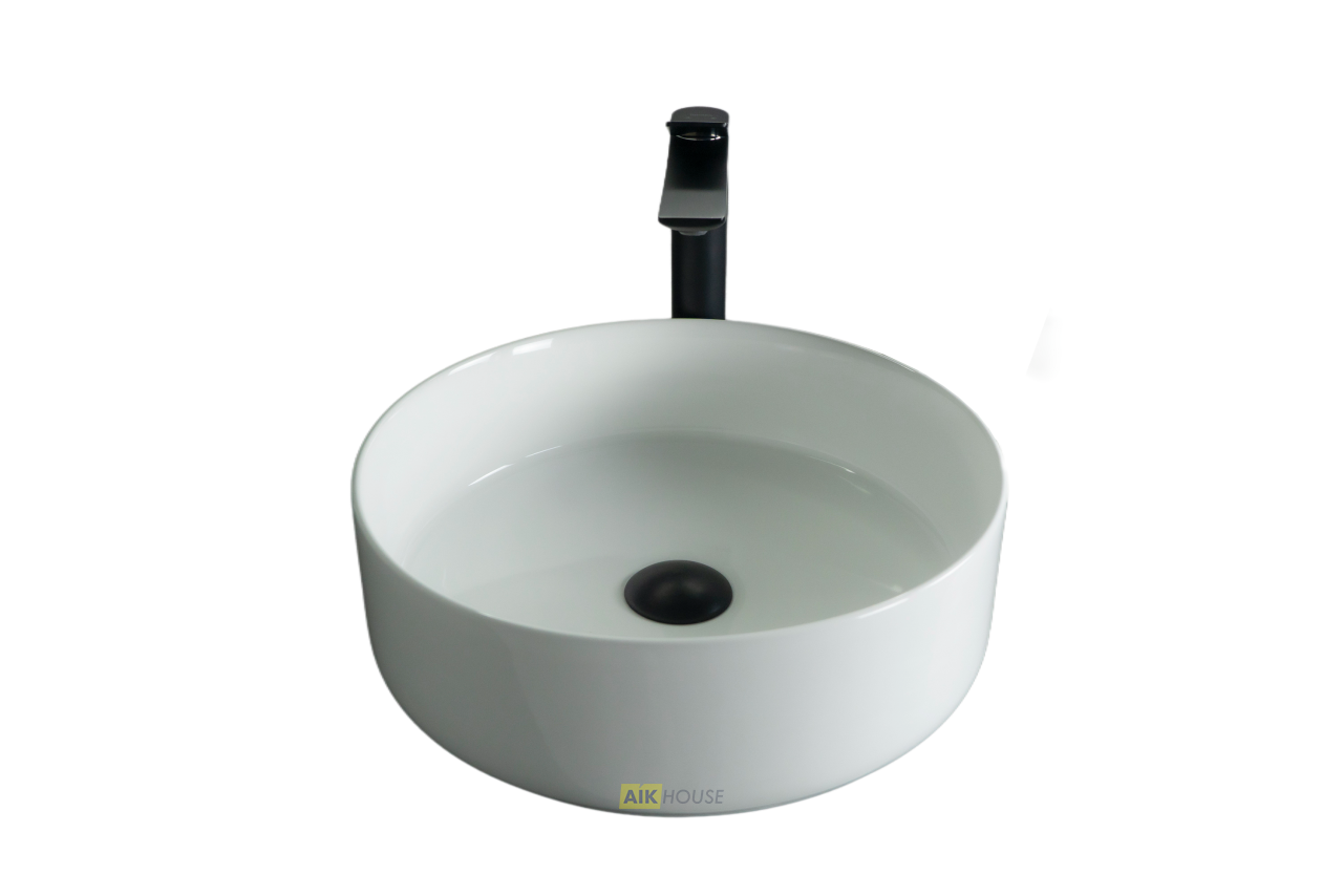 Раковина Gid N9424 51179 накладная белая 40x40x12