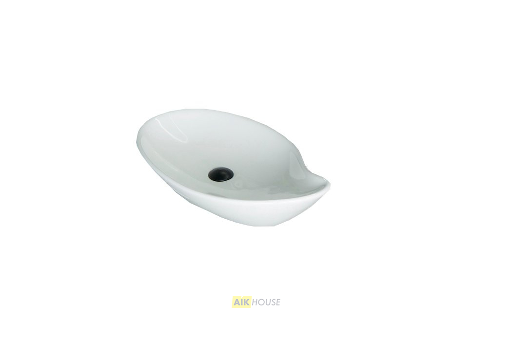 Раковина Gid N9052 51116 накладная белая 65x38x14