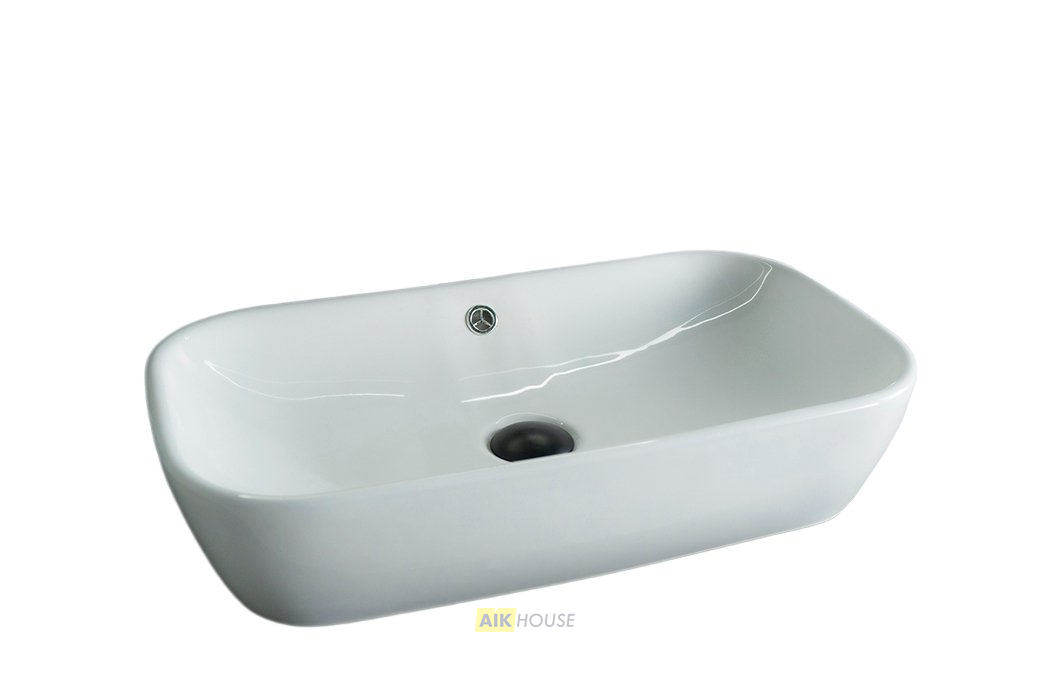 Раковина Gid N9217 51132 накладная белая 61x34x13.5