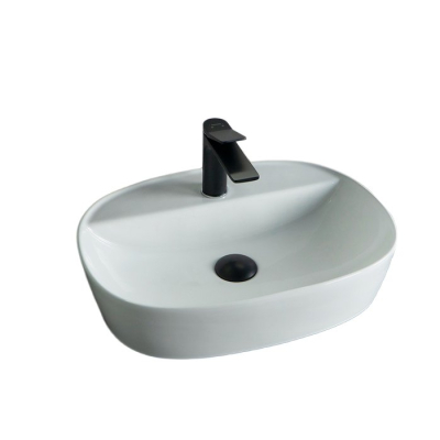 Раковина Gid N9045 51166 накладная белая 50x38x12