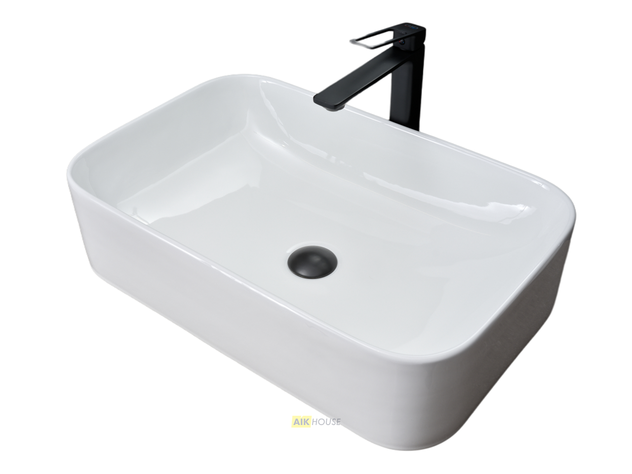 Раковина Gid N9599 51231 накладная белая 61x38x15
