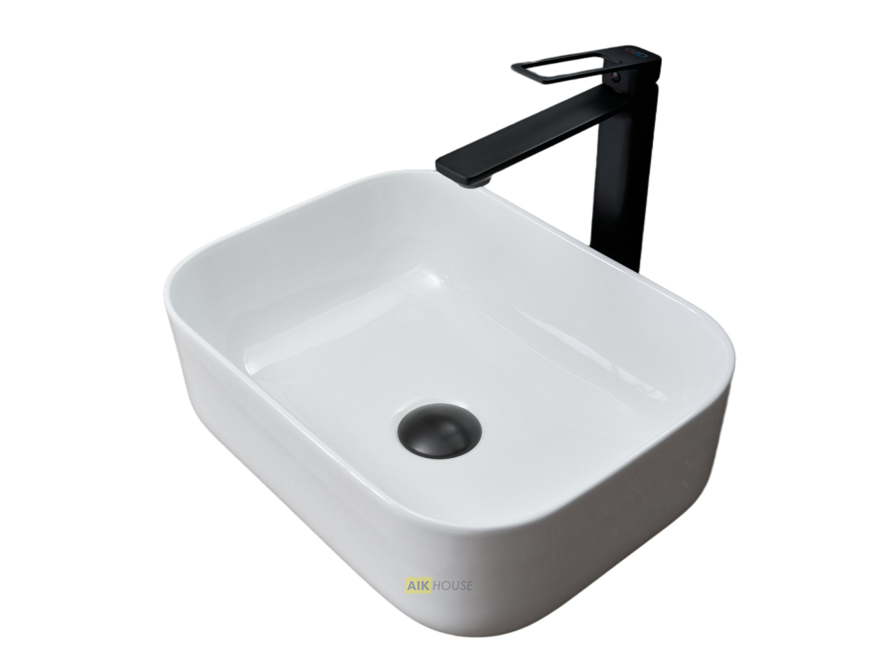 Раковина Gid N1335 51238 накладная белая 40x30x13