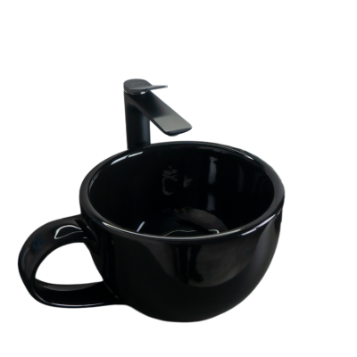 Раковина Gid Nc9077 52230 накладная черная глянцевая 40x30x18