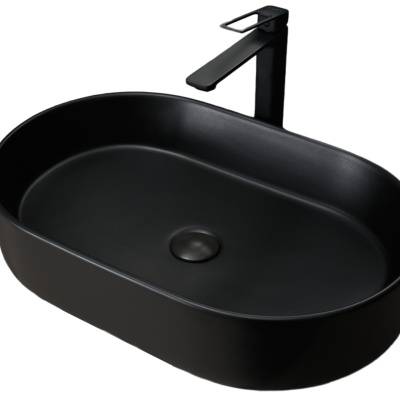 Раковина Gid Bm1479 53354 накладная черная матовая 61x38.5x12