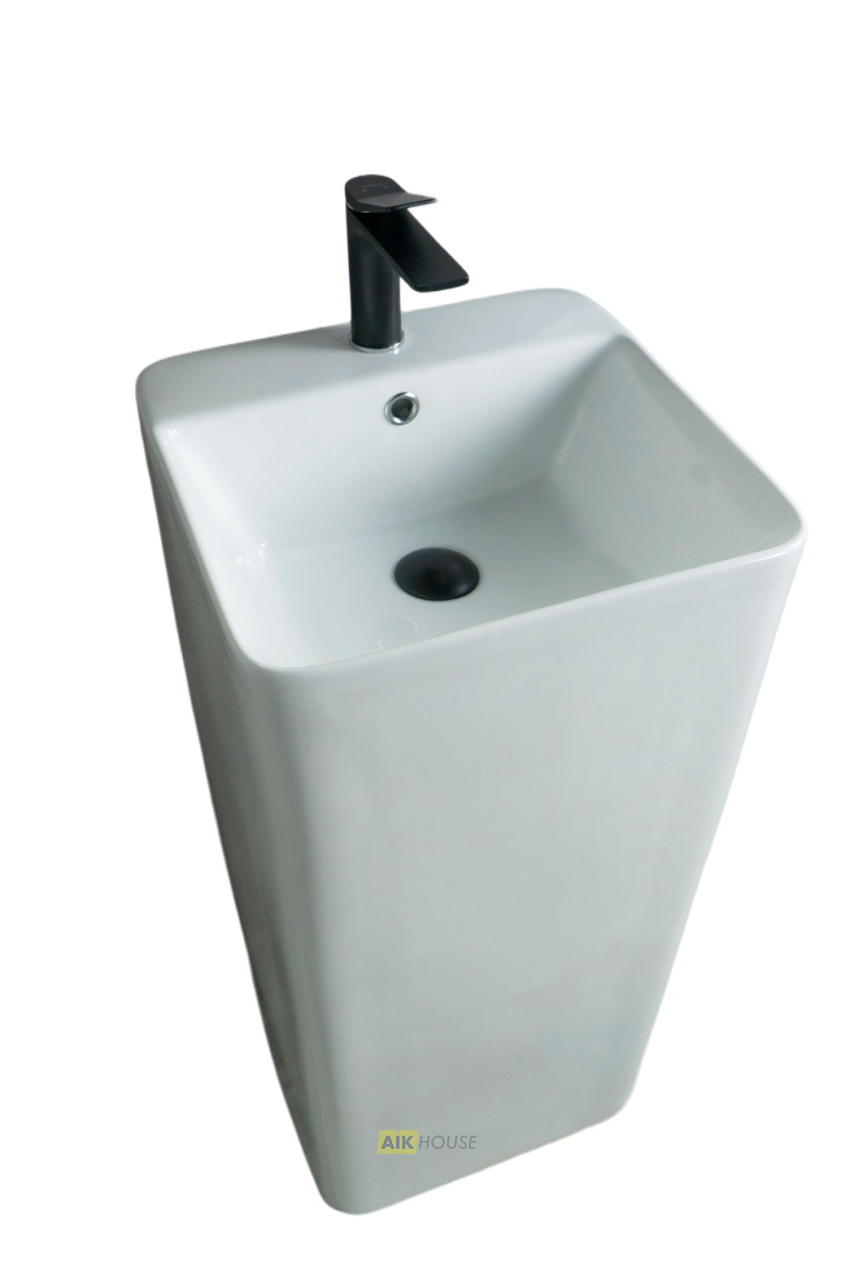 Раковина Gid Nb148 81117 накладная белая 42x41x86
