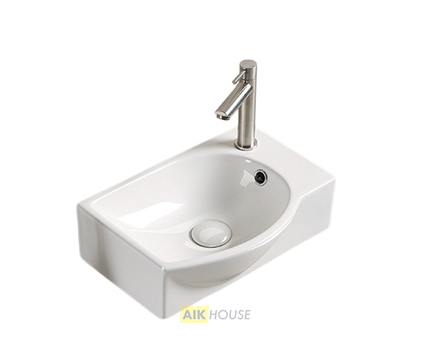 Раковина Gid N9276L 61130L подвесная белая 40.5x28x14