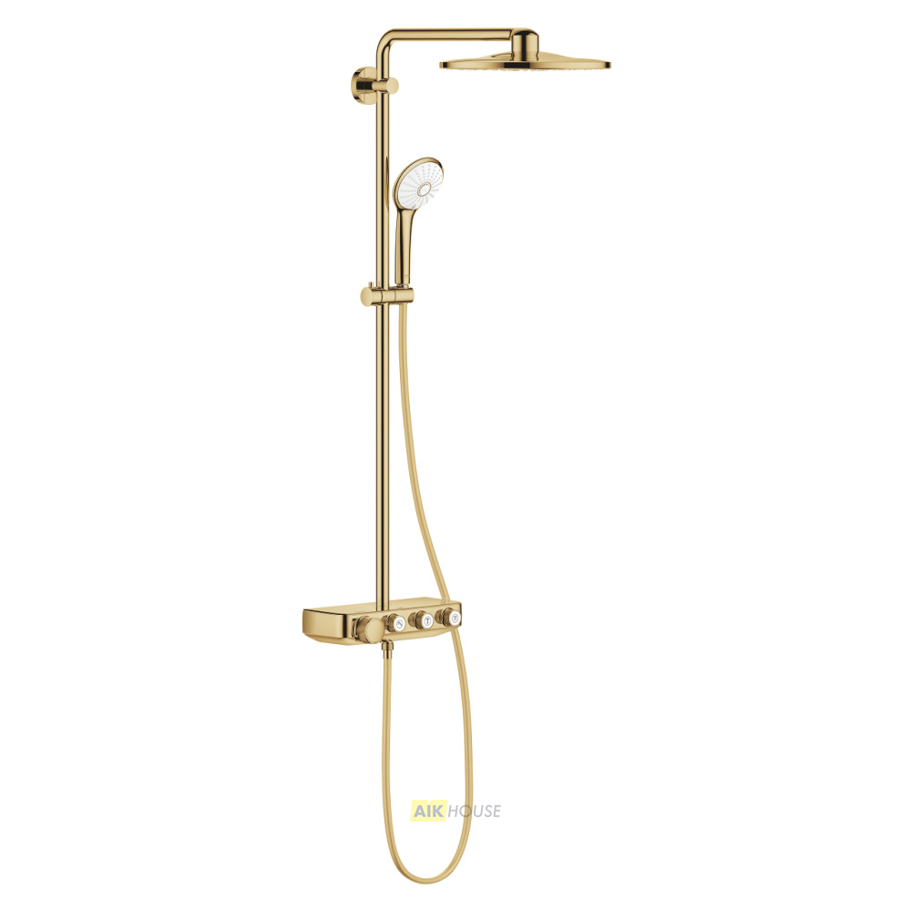 Душевая стойка Grohe Euphoria SmartControl System 310 Duo 26507GL0 с термостатом