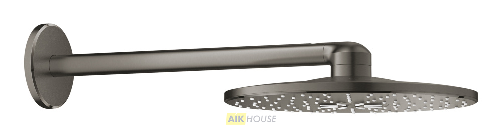 Верхний душ GROHE Rainshower SmartActive 310, 2 режима, 430 мм, темный графит матовый 26475AL0