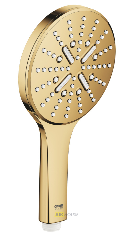Ручной душ GROHE Rainshower SmartActive 130, 3 режима, холодный рассвет глянец 26574GL0