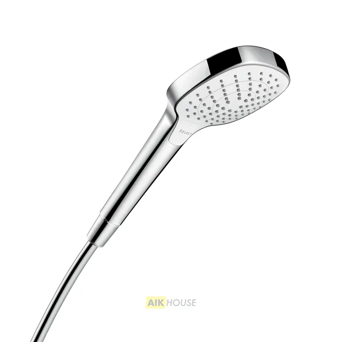 Ручной душ Hansgrohe Croma Select E Vario хром-белый матовый 26812400