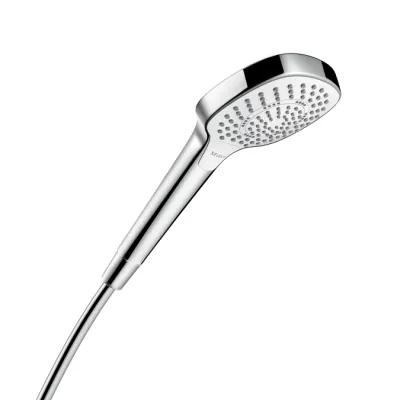 Ручной душ Hansgrohe Croma Select E Multi хром-белый матовый 26810400